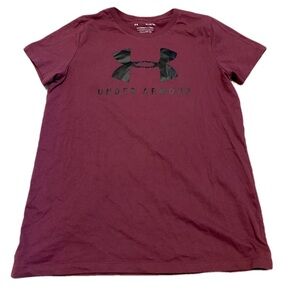 💜 Under Armour The Classic Tee Maroon T-Shirt, Medium